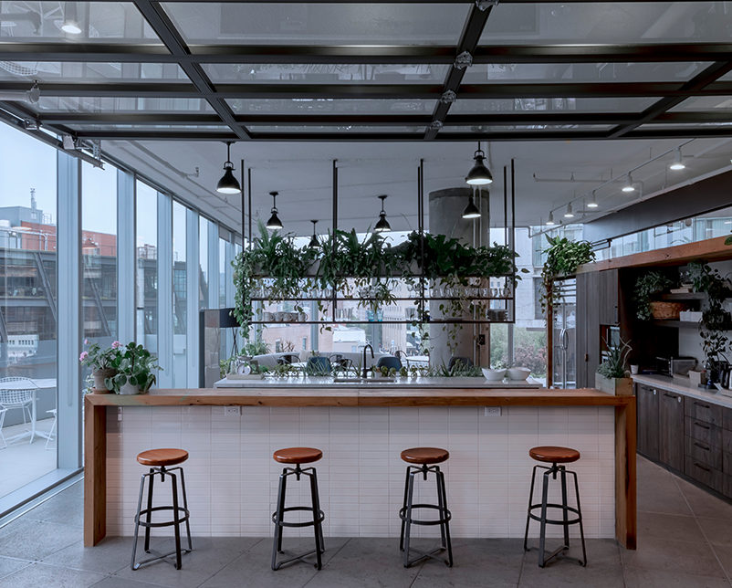 Delos headquarters with Ketra Natural Light