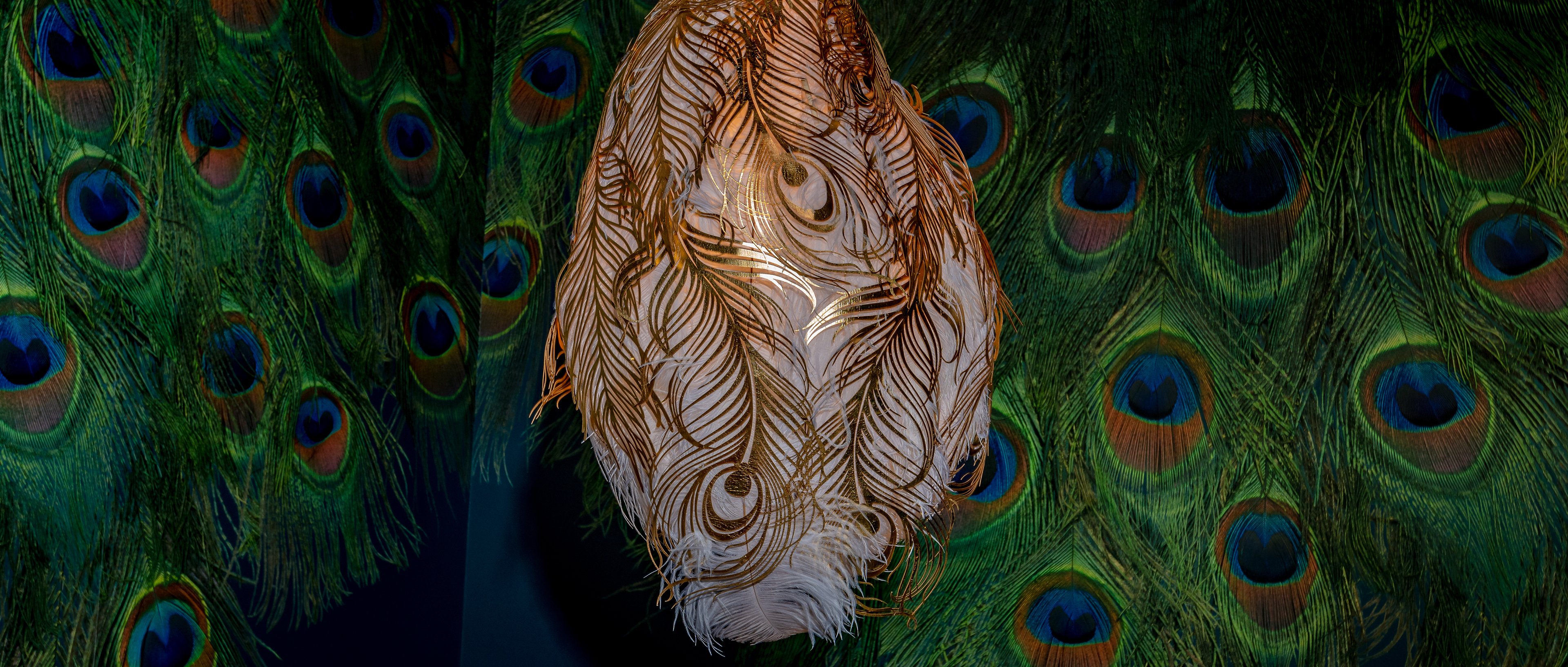 One-of-a-kind lantern with Ketra light inside