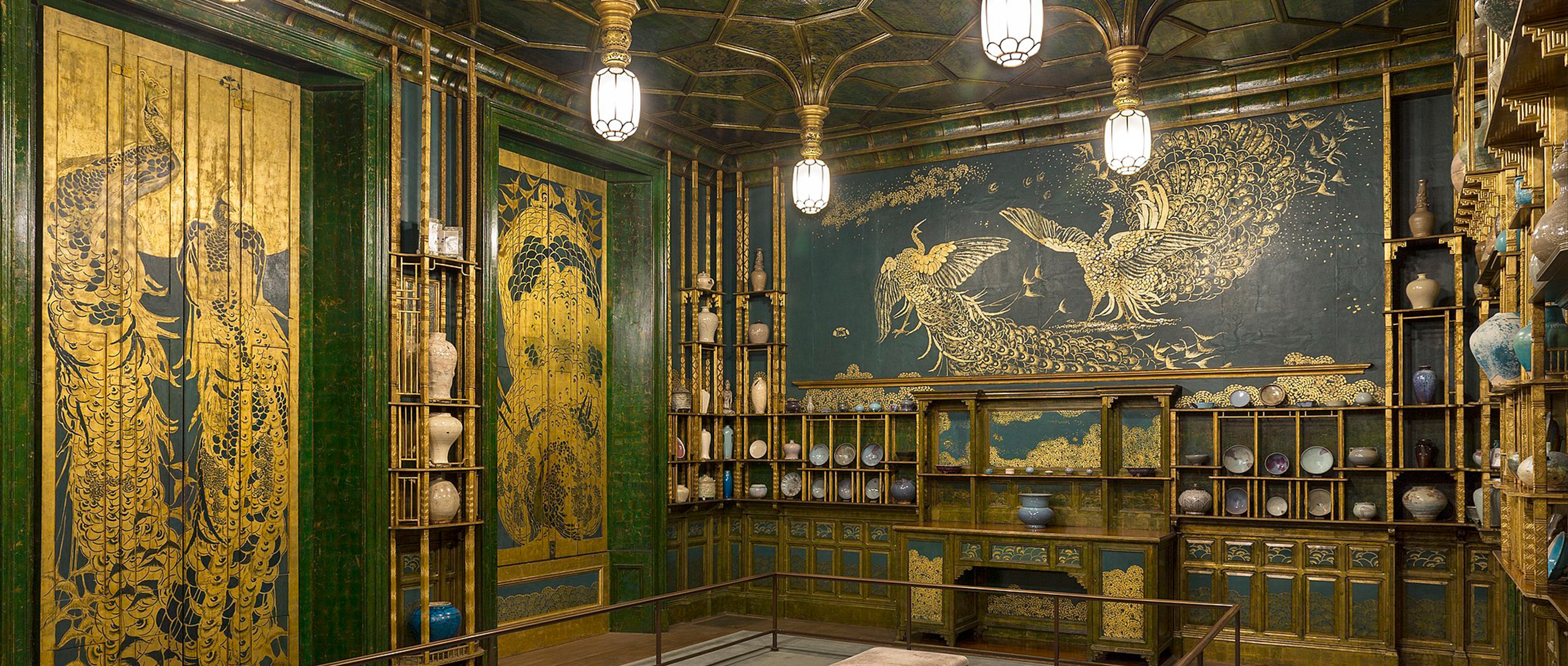 Barry Richards' inspiration - The Peacock Room by James Whistler