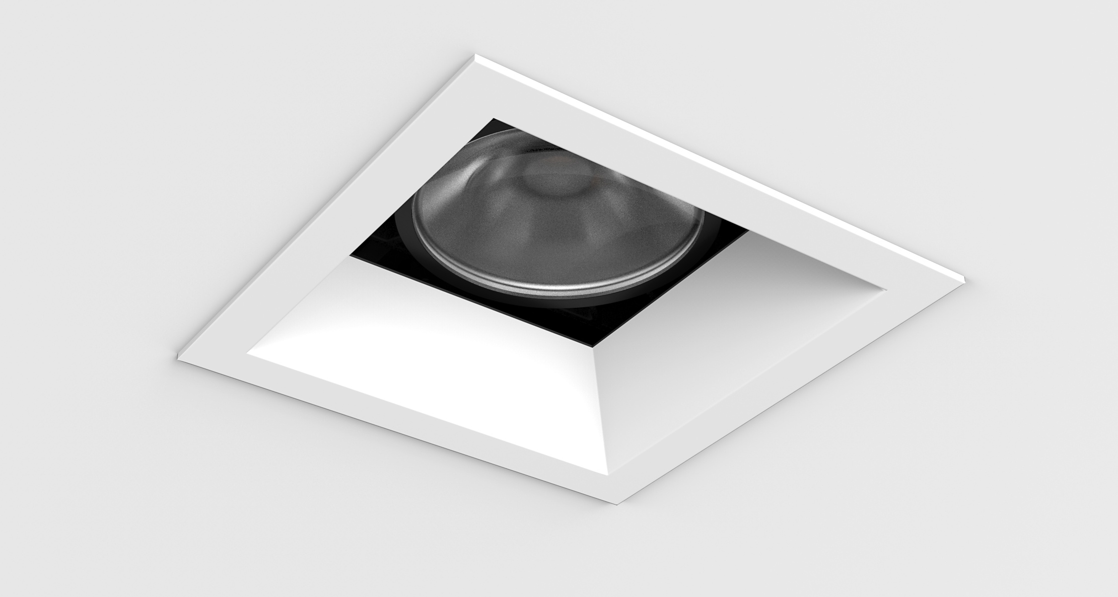 D3 Square Shallow Bevel Downlight