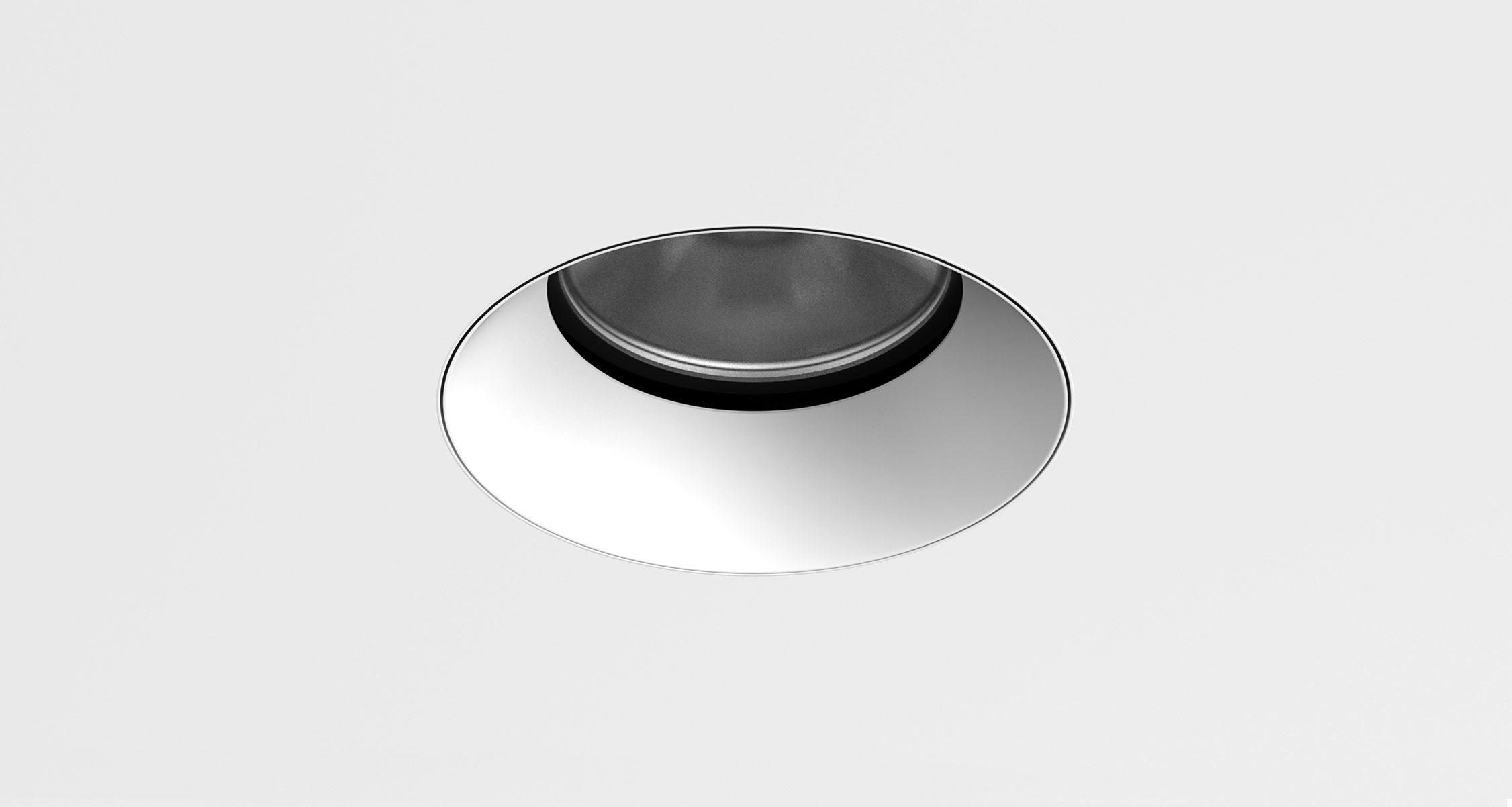 D3 Round Shallow Bevel Downlight Mud-In