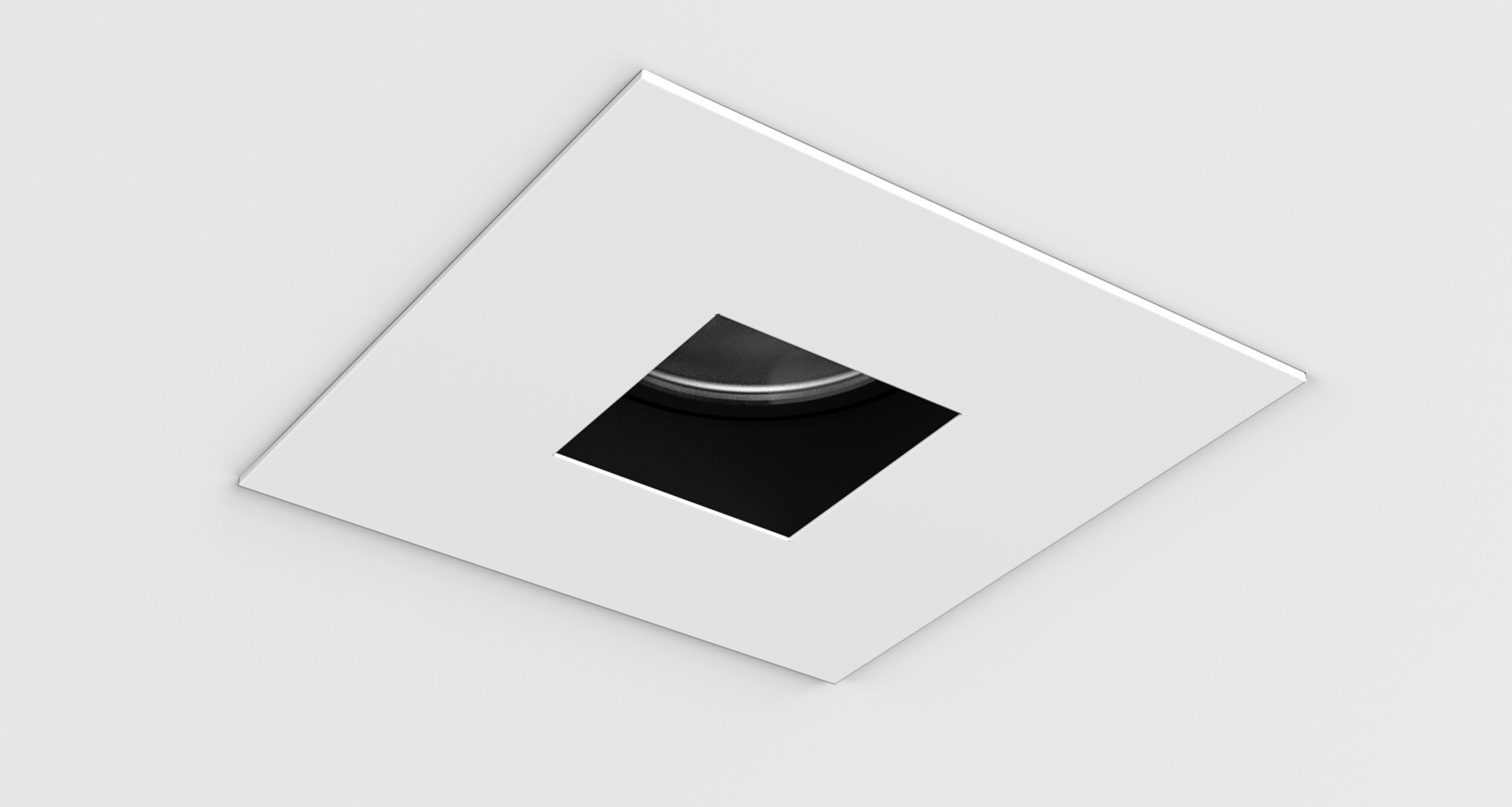 D3 Square Pinhole Shallow Regress Downlight