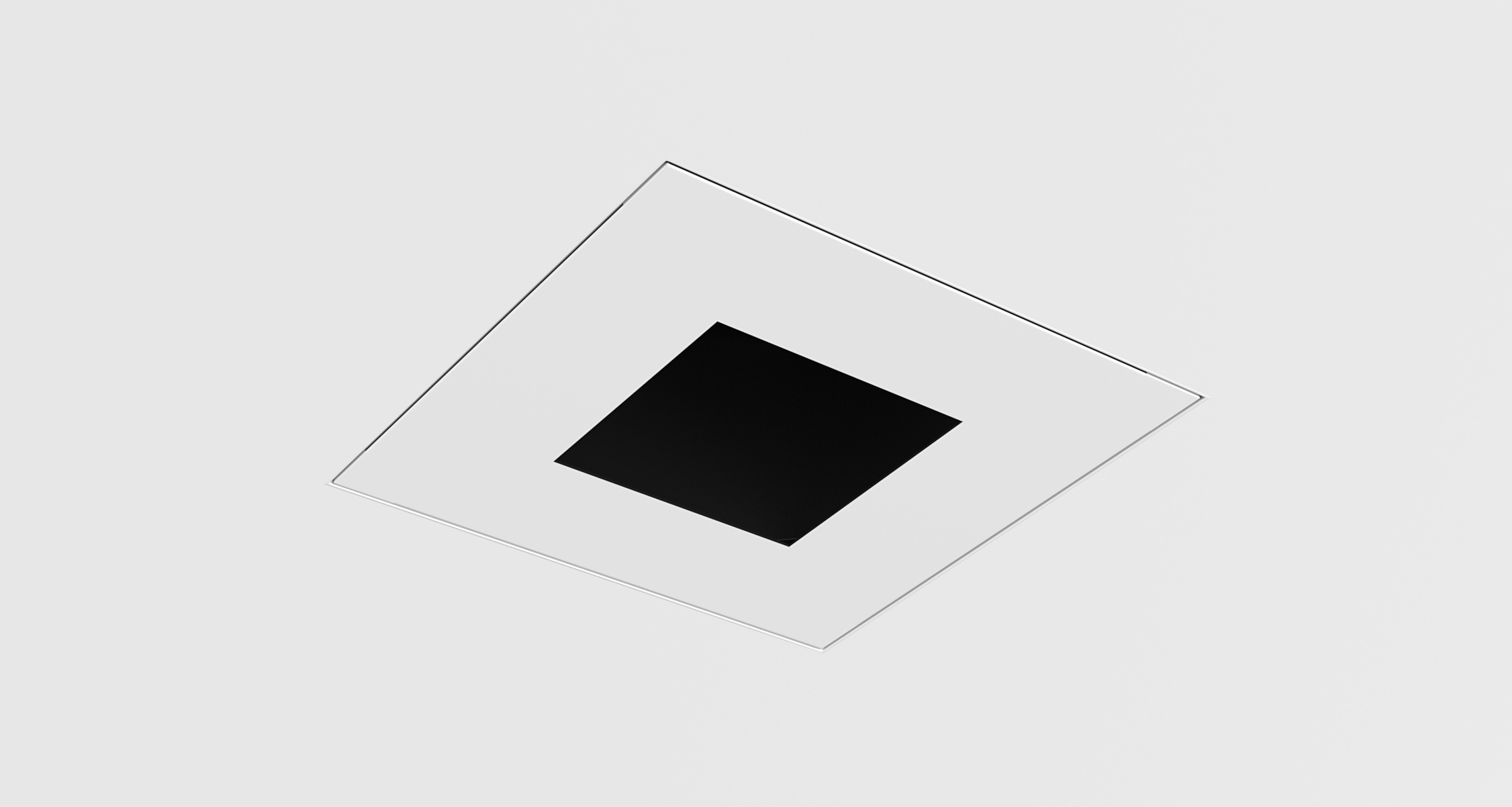 D3 Square Pinhole Deep Regress Downlight Mud-In