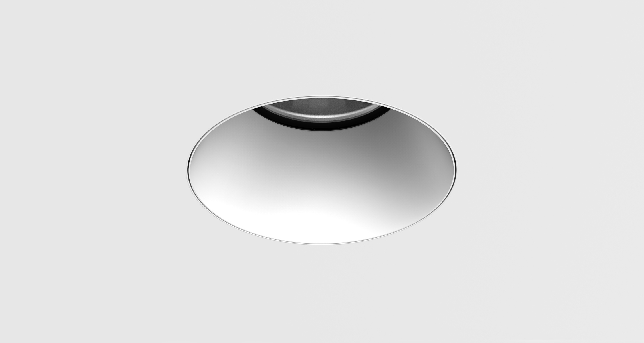 D3 Round Deep Bevel Downlight Mud-In